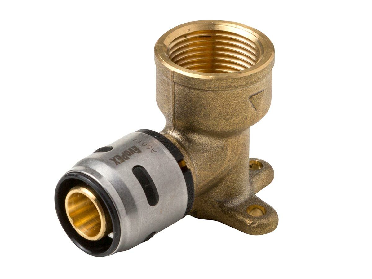 EvoPex Female Lugged Elbow 20mm x 3/4" BSP from Reece