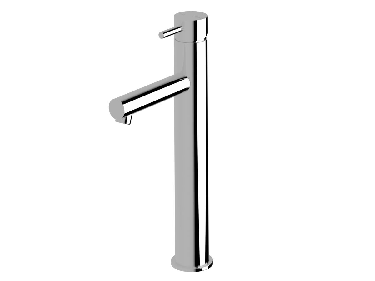 Scala Extended Basin Mixer Tap with 130mm Outlet Chrome (5 Star)