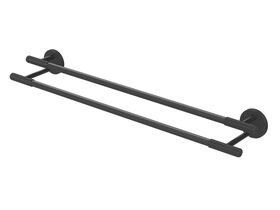 Hero - Milli Marq Edit Double Towel Rail 600mm Matte Black
