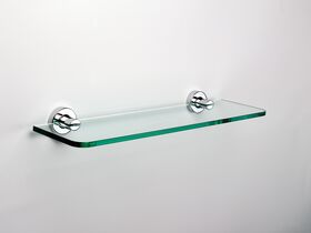 Sonia Tecno Glass Shelf 500mm Chrome