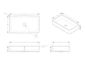 ADP Lino Above Counter Basin