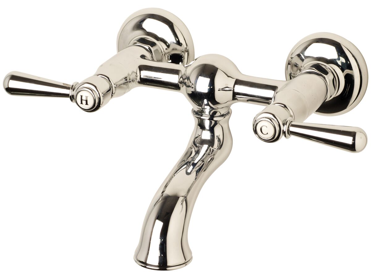 Classic Provincial Exposed Bath Set Lever Raw Brass