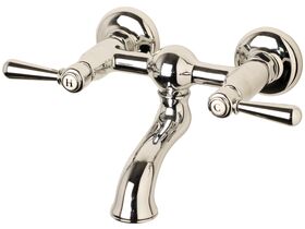 Classic Provincial Exposed Bath Set Lever Raw Brass