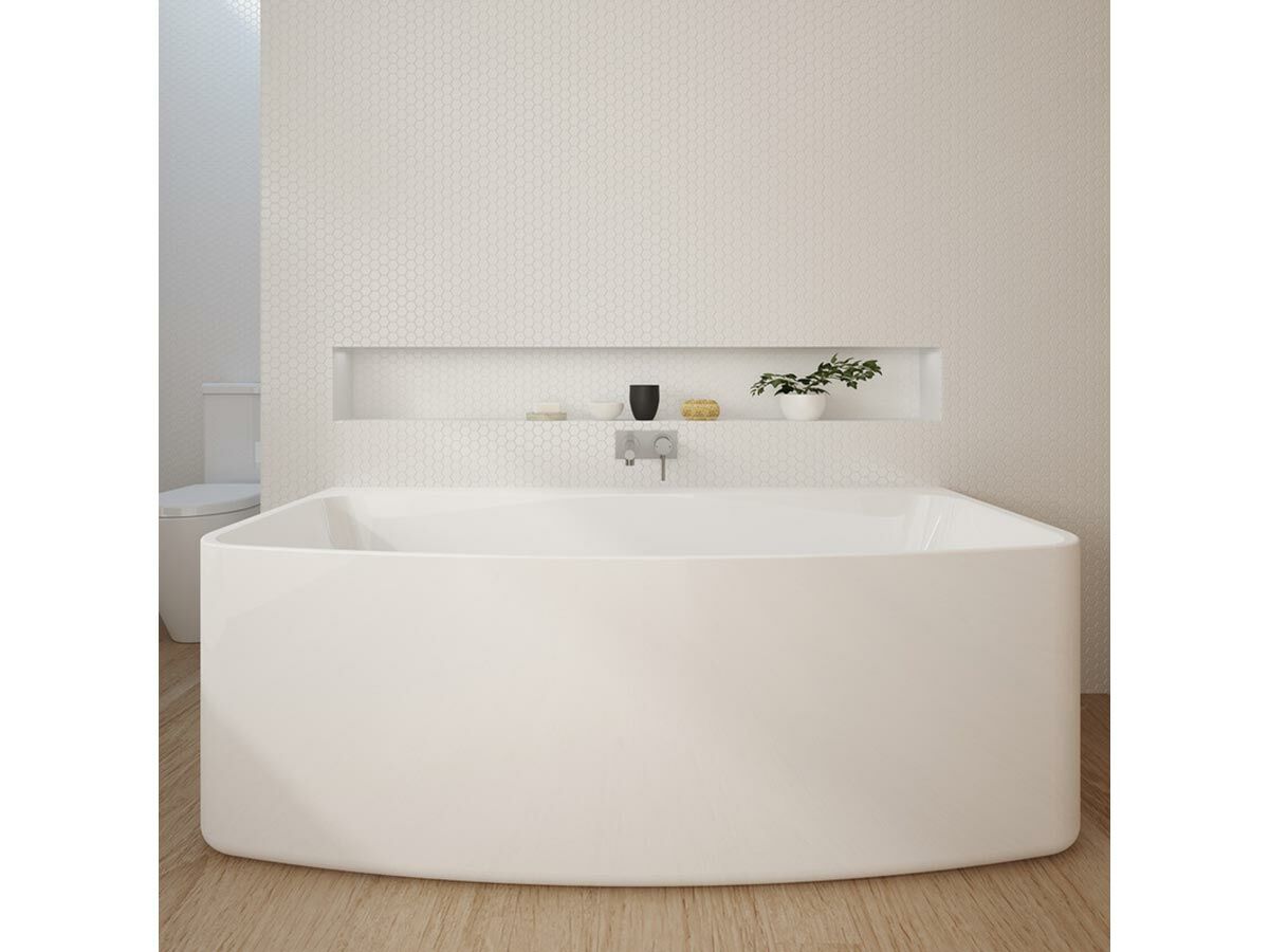 Caroma Urbane Bath 1675mm Back To Wall Free Standing from Reece