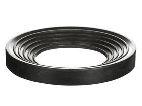 Rubber (No Lip) Suit PVC Pan Collar 100mm