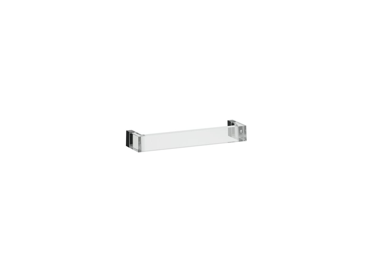 LAUFEN Kartell Towel Rail 300mm x 75mm x 40mm Transparent Crystal from