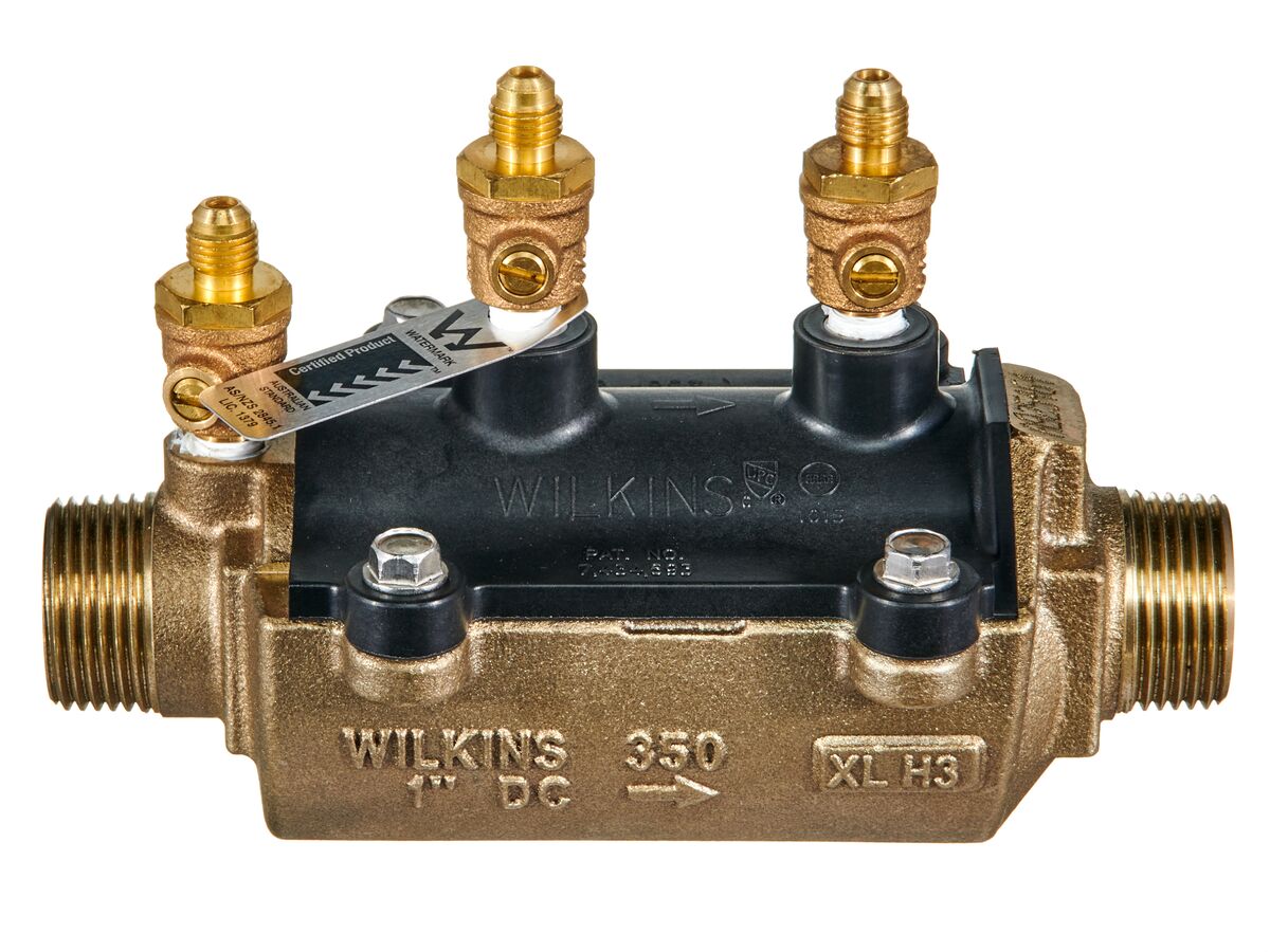 Zurn Wilkins 350 Series Double Check Valve Backflow Preventer (Device