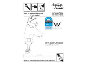 Technical Guide - Armitage Shanks Avon 21 Self Closing Mixer (6 Star)