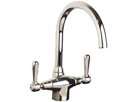 Classic Provincial Sink Twinner Lever Chrome (4 Star)