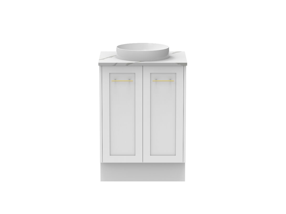 Kado Lux All Door 600mm Centre Bowl Floor Mount Cherry Pie