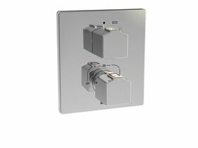Roca L90-T Concealed Thermostatic Shower Mixer with Diverter Chrome