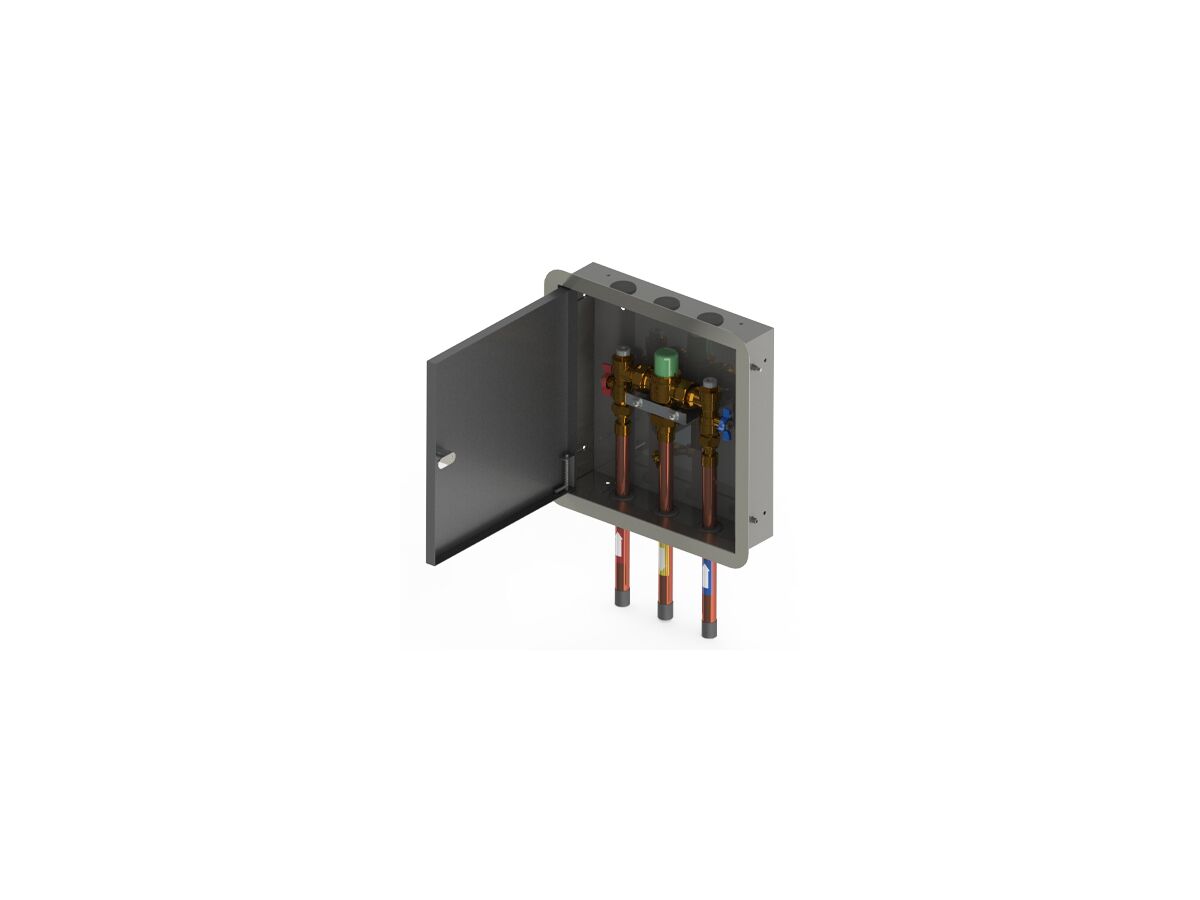 Mini Tmv Reece CliniMix Lead Safe TMV SS Cabinet Ass w/ Universal Door 20 Bottom In ...