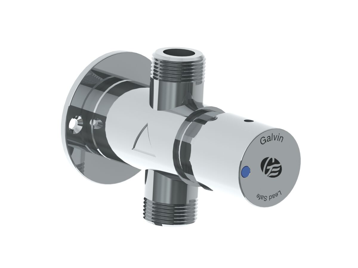 Ezy-Push CP-BS Lead Safe Timeflow Push Button Wall Valve w/- Regulator Adjustable