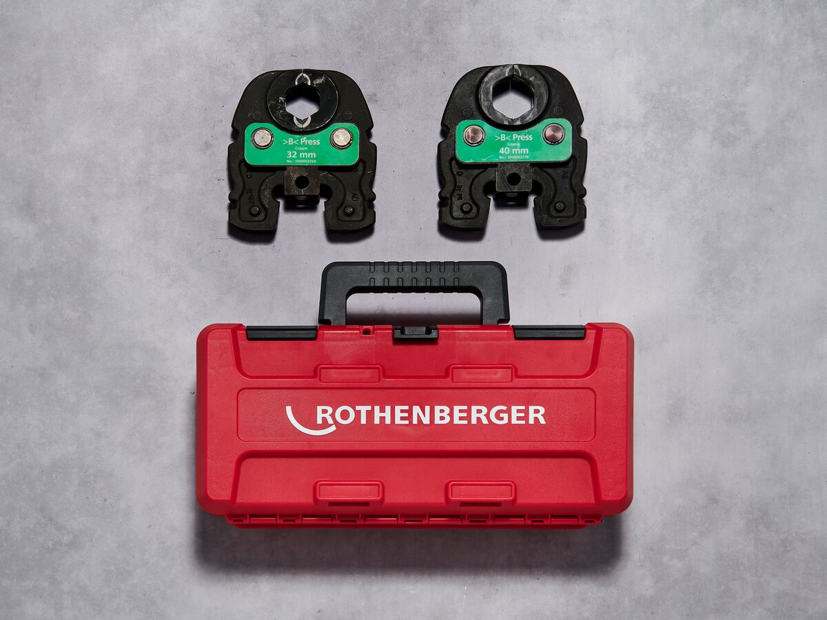 Rothenberger Compact TT B-Press 32mm + 40mm Jaw & Case Set