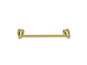 Scala Guest Towel Rail 300mm LUX PVD Brushed Pure Gold