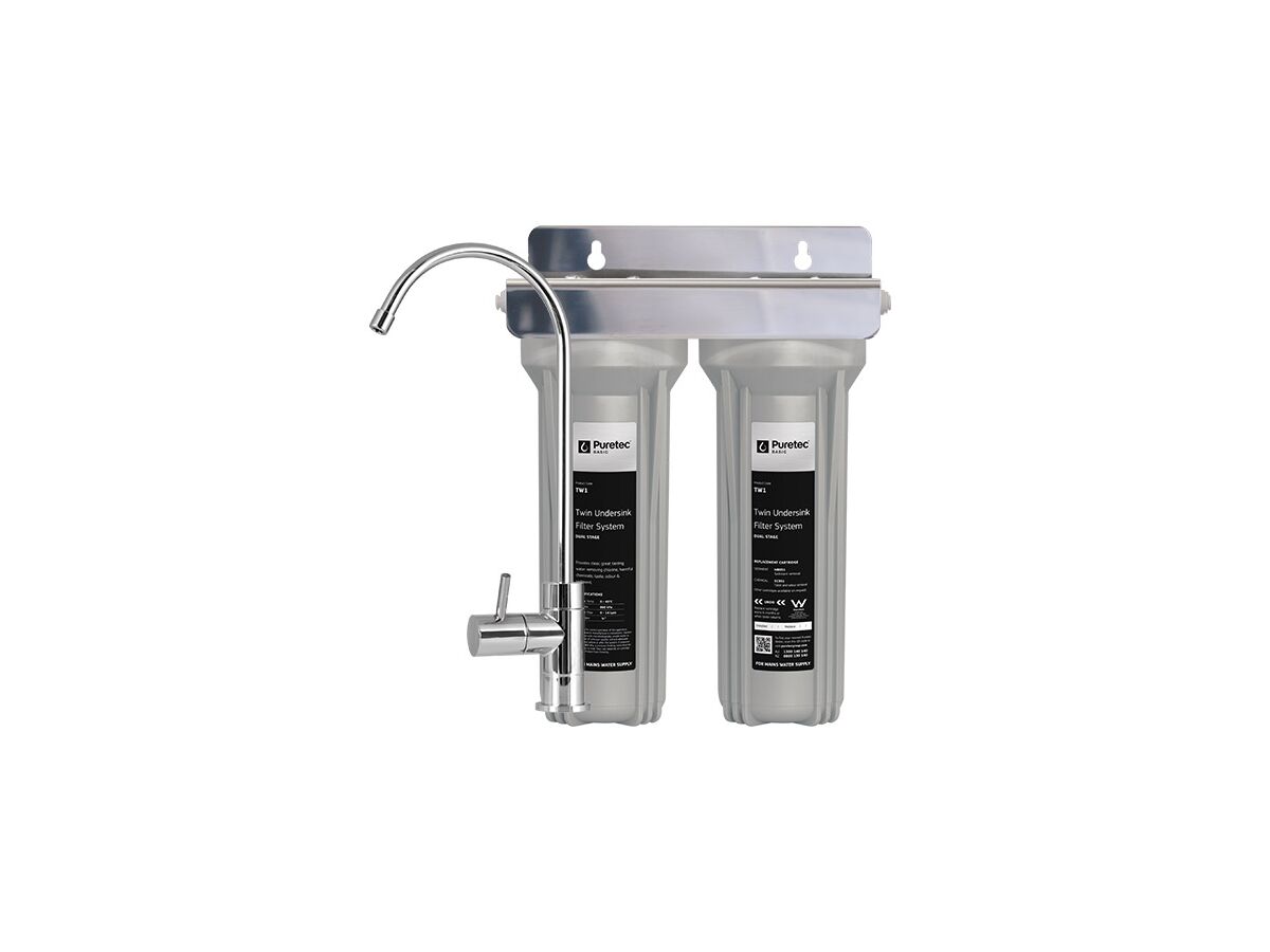Puretec Basic Twin Undersink Filter System