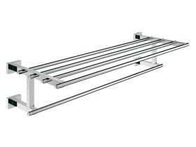 GROHE Essentials Cube Accessories Multi-Towel Rack 600mm Chrome