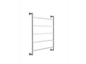 Mizu Bloc Heated Towel Rail 550mm x 850mm Polished Stainless Steel