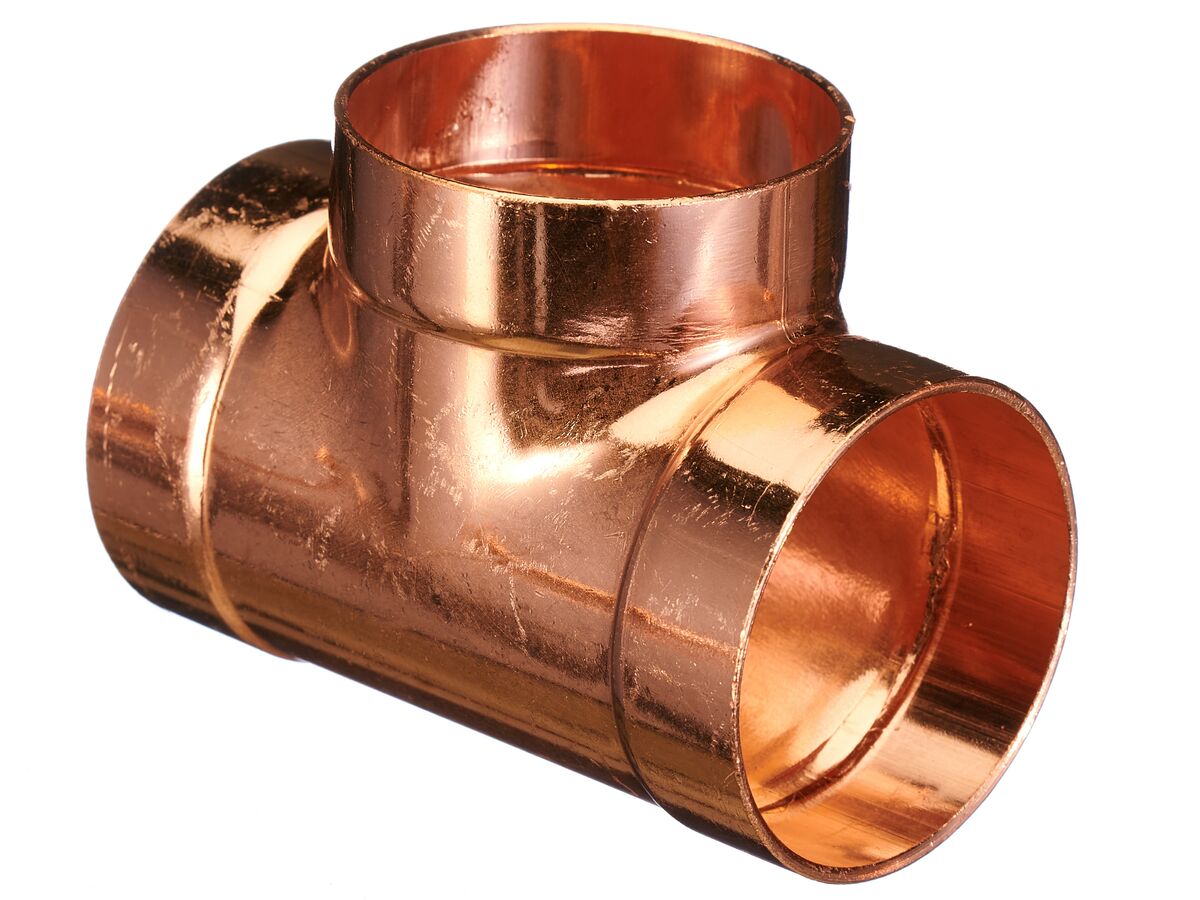 Ardent Copper Tee High Pressure 50mm from Reece