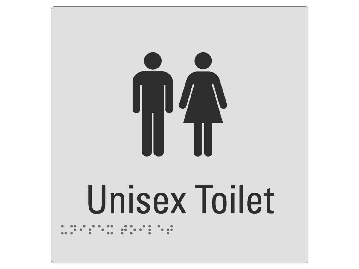 Budget UniSex Braille Tactile Sign