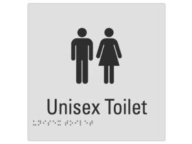 Budget UniSex Braille Tactile Sign