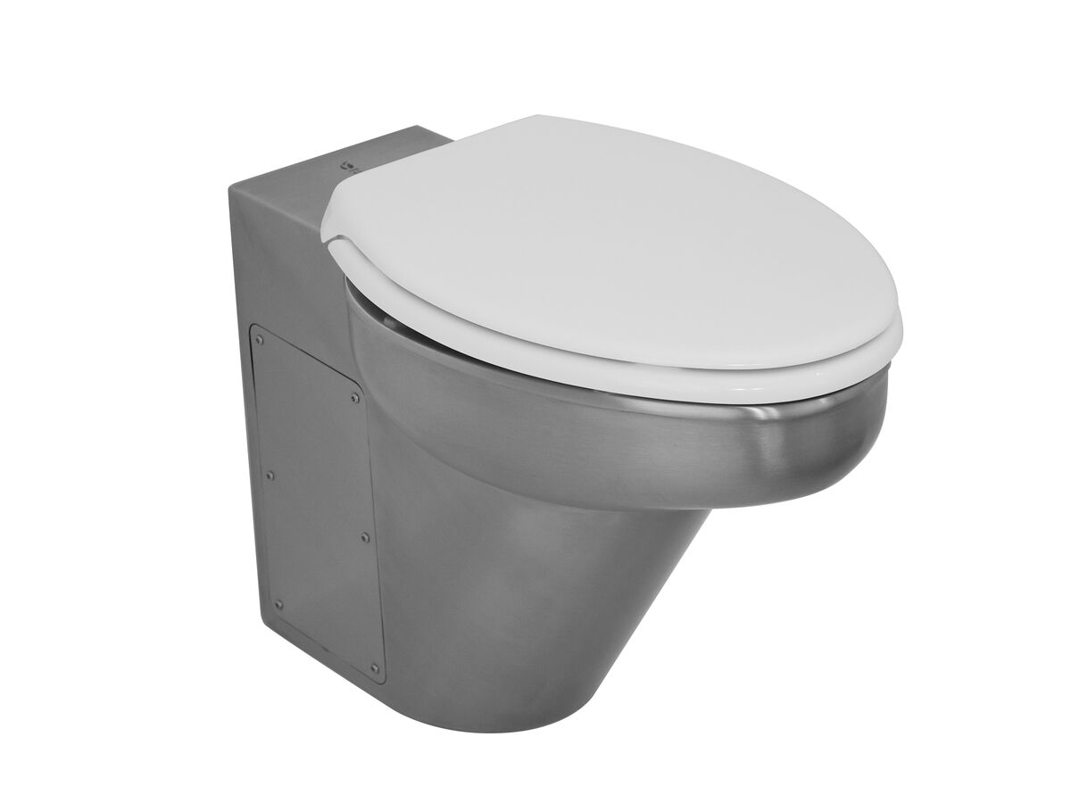 RBA Ambulant Toilet Pan S Trap (3 Star) Stainless Steel