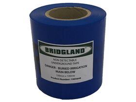 Bridgland Non-Detectable Tape Irrigation 150mm x 100mtr