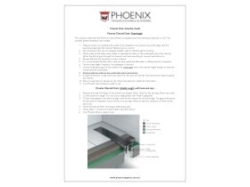 Installation Instructions - Phoenix Channel Drains Assembly Guide