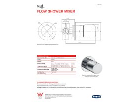 Technical Guide - Milli Flow Shower Mixer Chrome