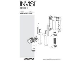 Installation Instructions - Caroma Cube Invisi II Inwall Wall Hung Toilet Suite White (4 Star)