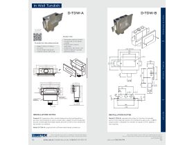 Installation Instructions - Britex Tundish Window Style Stainless Steel