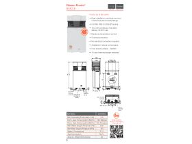 Specification Sheet - Rheem Pronto 16L Continuous Hot Water System