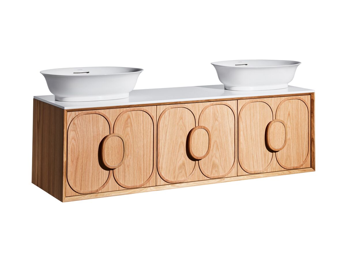 Issy Blossom II Vanity Unit with Three Soft Close Drawers and Internal Drawer with Handle
