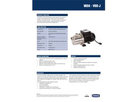 Technical Guide - Vada Pressure Pump V60-J