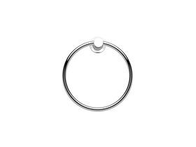 Scala Guest Towel Ring Chrome