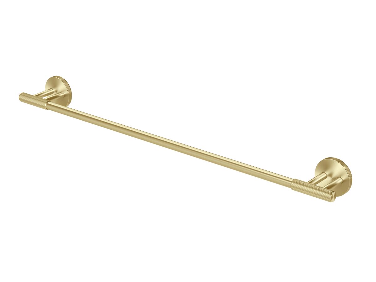 Hero - Milli Marq Edit Single Towel Rail 600mm Brushed Gold