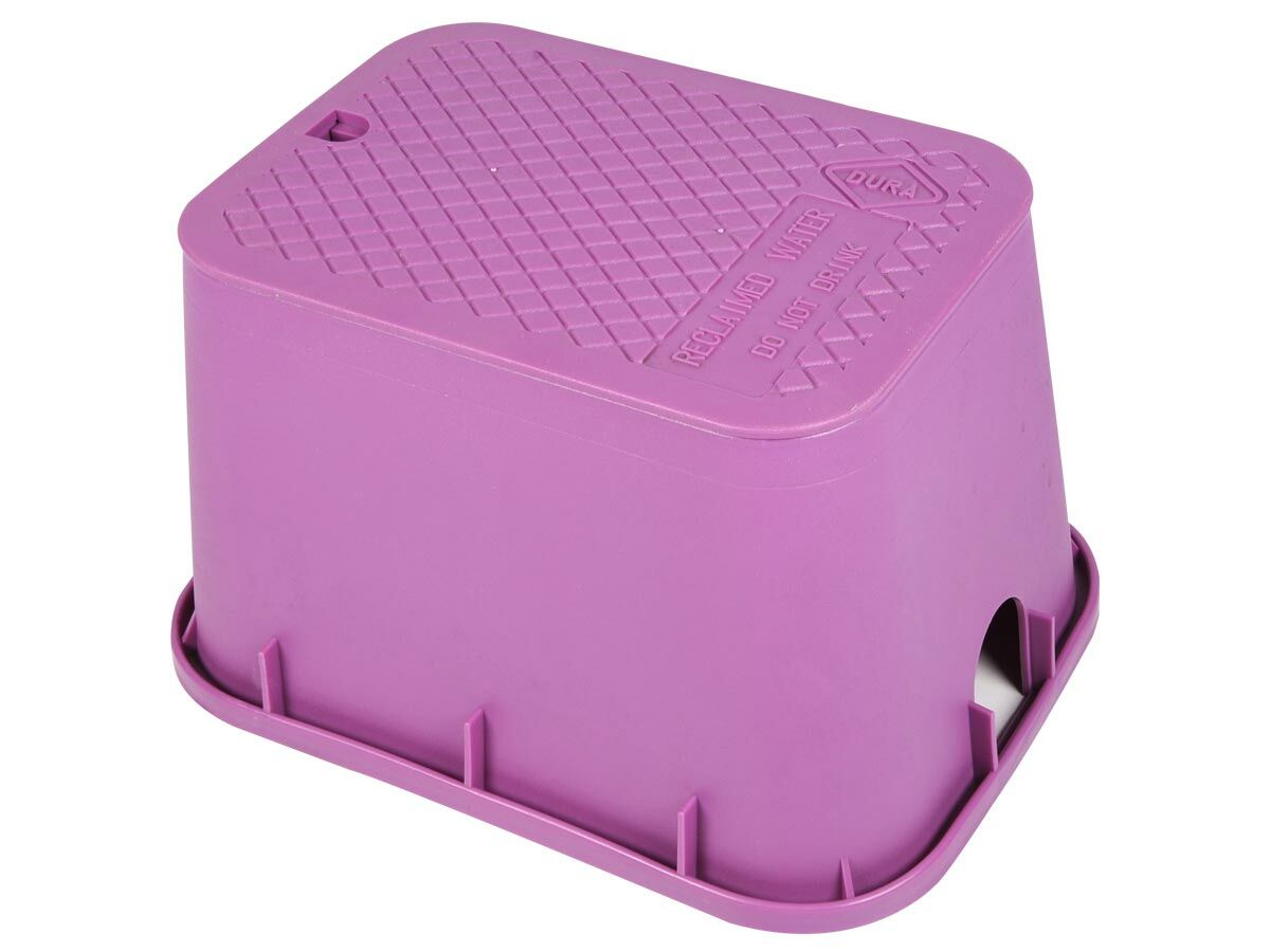 Dura Valve Box 12" x 17" x 12" Lilac from Reece