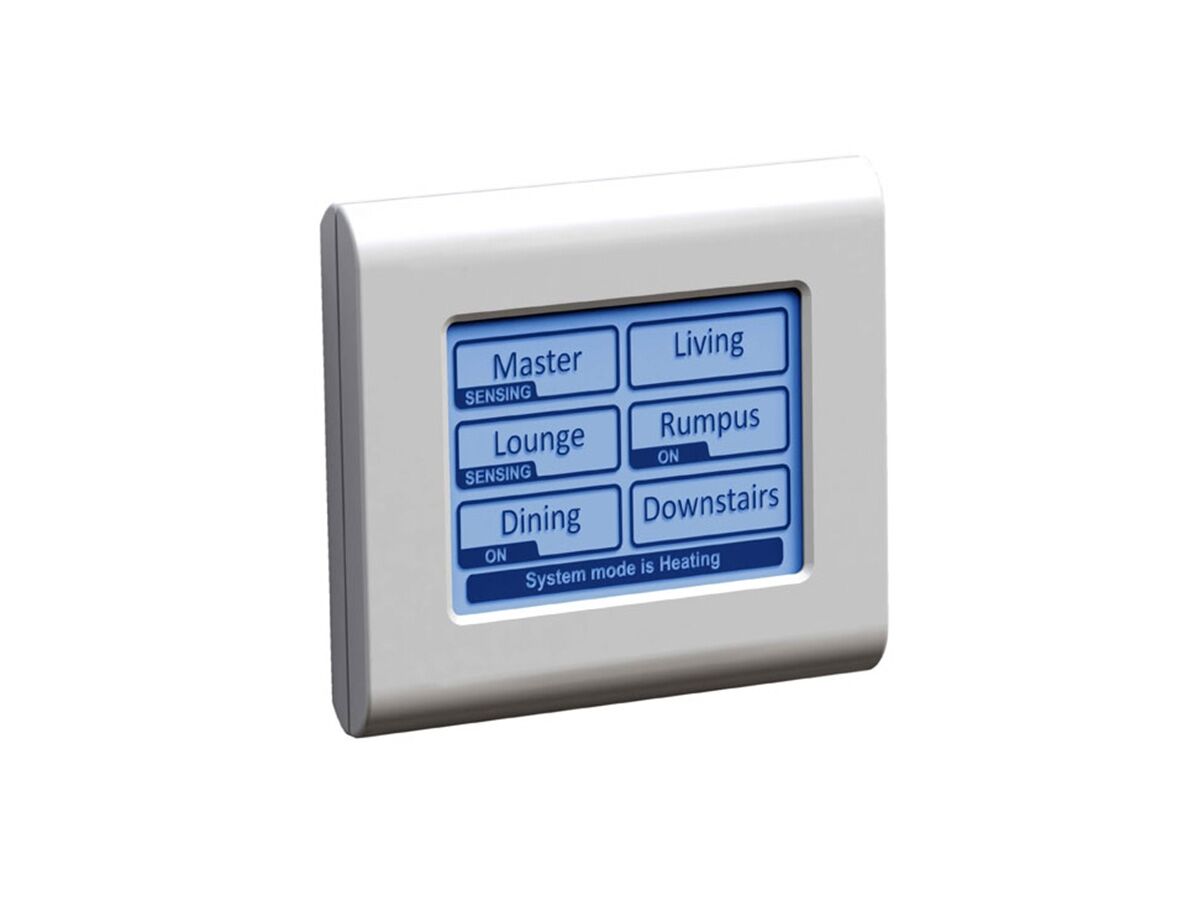 Smart Temp SZEZT Easy Zone Touch 6 Zone Control Touch Screen from Reece
