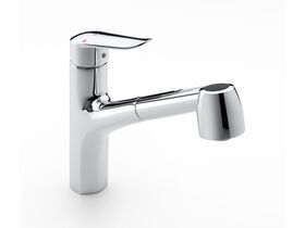 Roca Logica-N Pull Out Sink Mixer Chrome (4 Star)