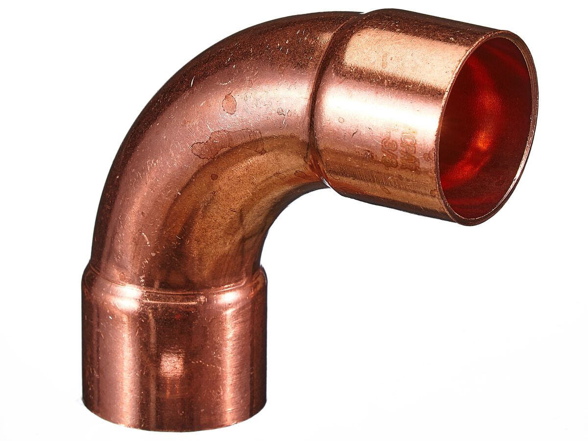 Ardent Copper Elbow 1 3/8" ID x 90 Degree Packet of 2