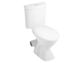 Profile Left Hand Skew Trap Close Coupled Toilet Suite White (4 Star)