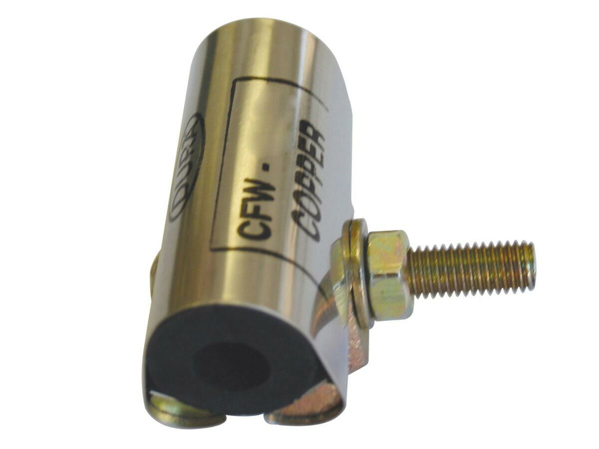 Dura Full Circle Clamp (Copper) 15mm x 80mm from Reece