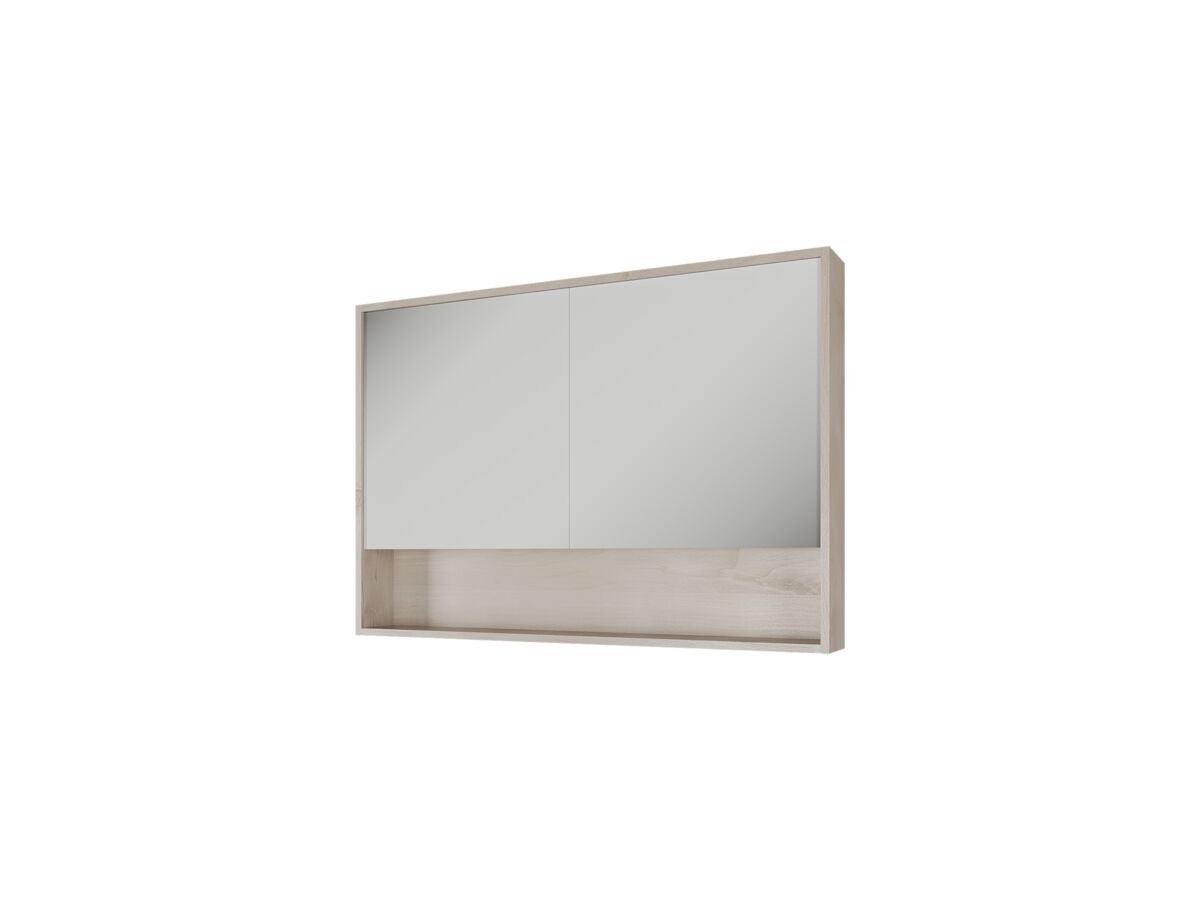 Kado Aspect 1200mm Mirror Two Doors With Shelf from Reece