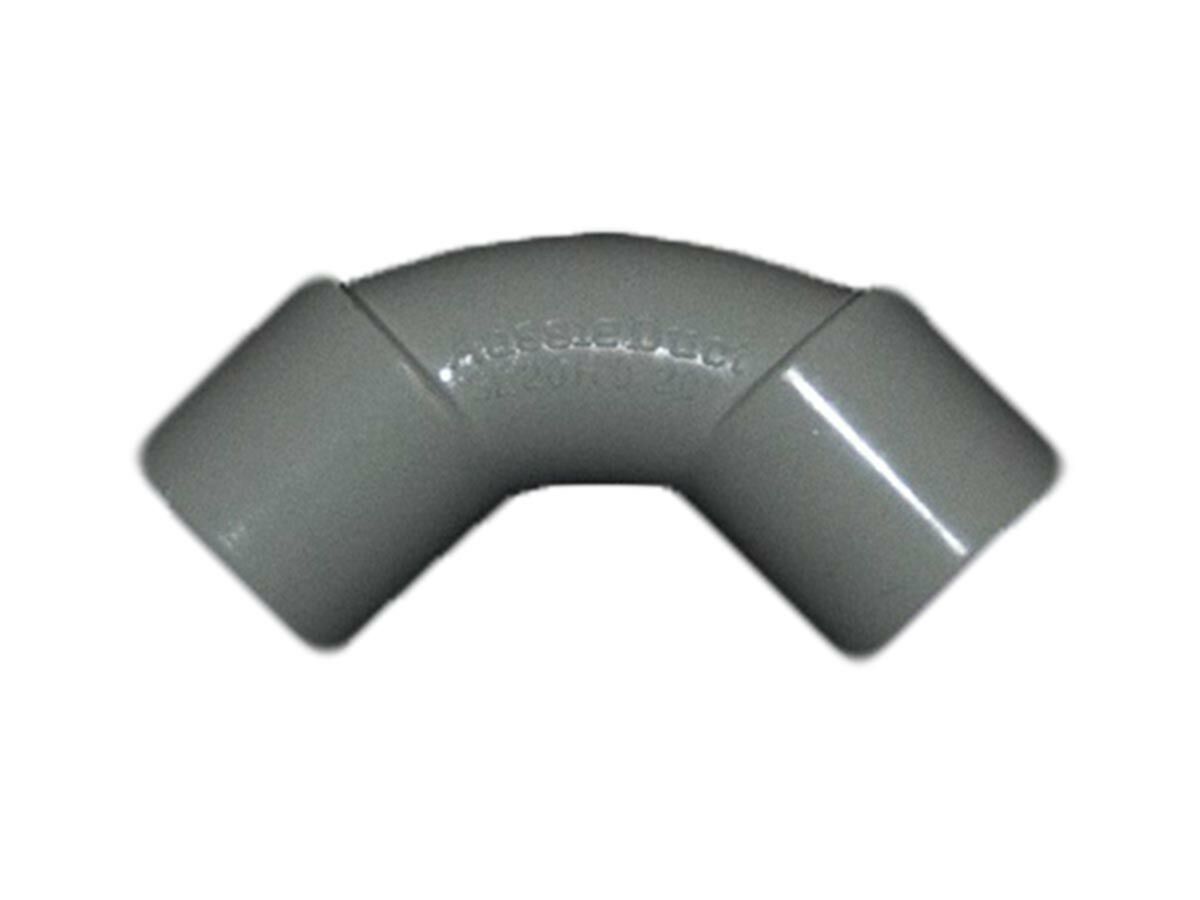 Grey Conduit Elbow 25mm x 90 Degree from Reece