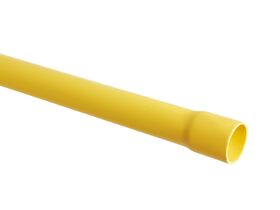 Gas Pipe uPVC Yellow 6mtr