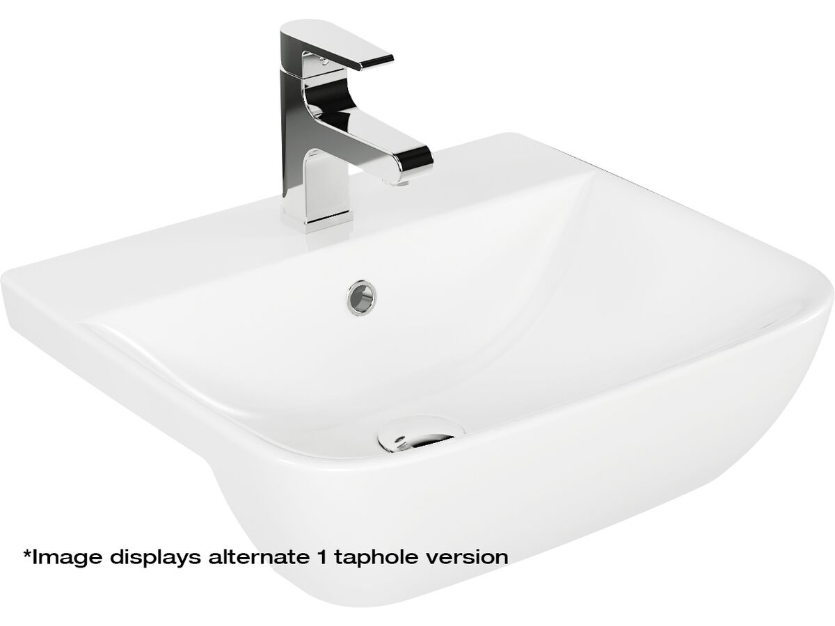 cygnet semi recessed basin