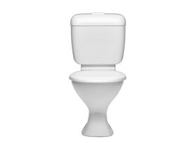 BASE Link Toilet Suite P Trap with Seat White (4 Star)