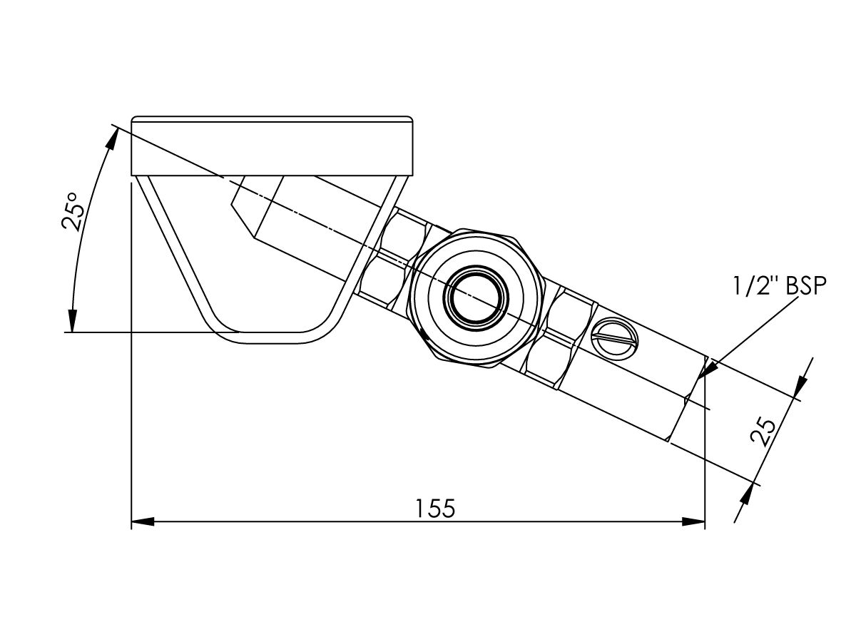 Enware Type 63 Bubbler Drink Fountain Lever Action