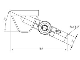 Enware Type 63 Bubbler Drink Fountain Lever Action
