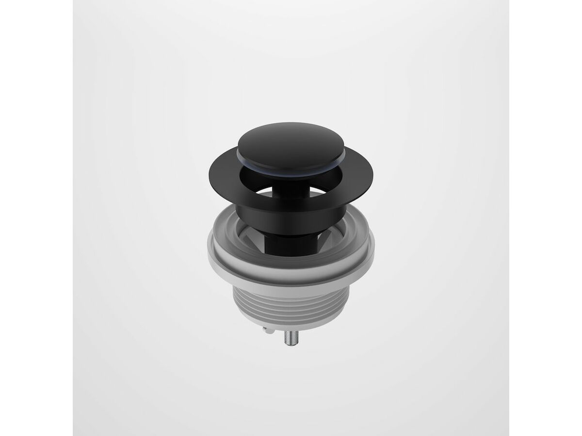 Caroma Bath Pop Up Plug and Waste Black